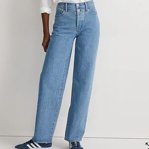 Madewell The Perfect Vintage Wide Leg Jean in Harding Wash